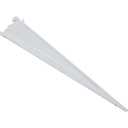 Closetmaid Wire Shelving Bracket, 16 in L, 2-3/4 in H, Steel 2854