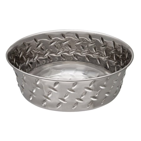 Loving Pets Bowl Diamond Plate 3Qt 7257