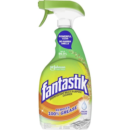 Fantastik Cleaners & Detergents, Spray Bottle, Fresh, 8 PK 306387