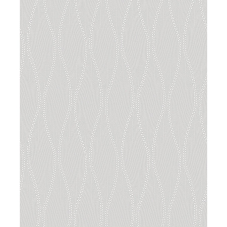 A-Street Prints Tetsu Pewter Ogee Wave Wallpaper 2976-86519