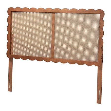 Baxton Studio Orianthe Scalloped Headboard 260-14260-ZORO