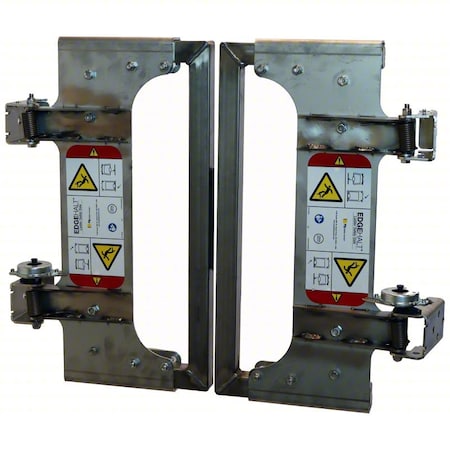 Ps Industries Double Door Metal, Silver, 21", SS LSGPSD-2030-304SW