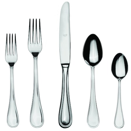 Mepra Boheme Flatware Set - 5 Pieces - Stainless Steel 102322005