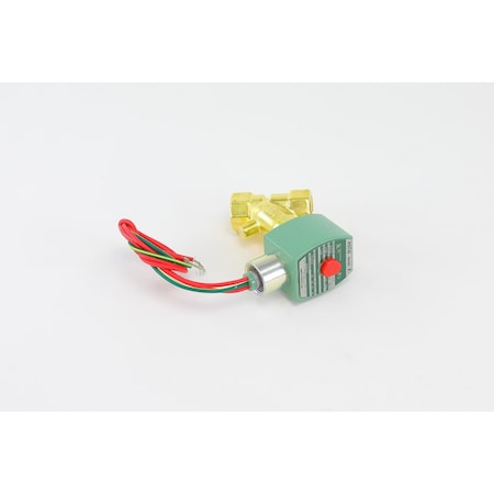 Asco 1/2 in. N/C 5/150air, 1/125wtrBRASS 8210G15