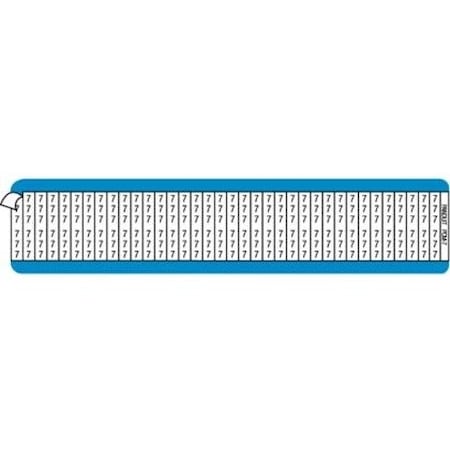 Panduit Wire Marker Card, .25" x 1.5", 1, PK25, PCM-1 PCM-1