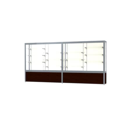 Ghent Display Case Plaque 144x66x16, Satin, Walnut 10412PB-SN-W