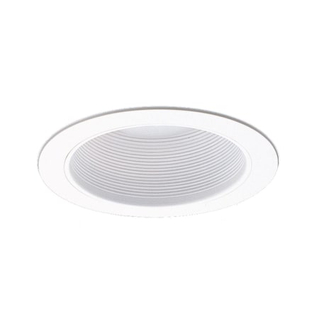 Nicor Lighting 6 In. White Baffle Sloped Ceiling 17711