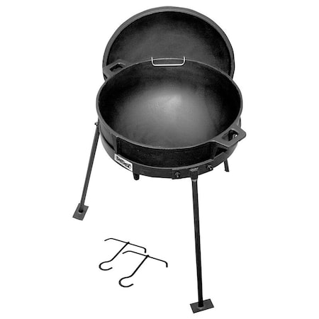 Bayou Classic Jambalaya Kettle, Cast Iron CI7007