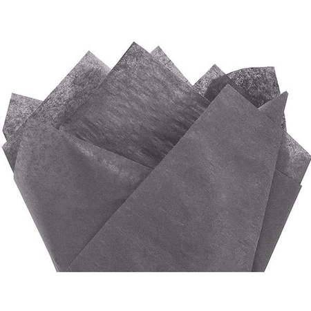 Nashville Wraps Cracked Pepper Color Tissue Paper, 20x30, 24 Soft Fold Sheets, 24PK CTQCP