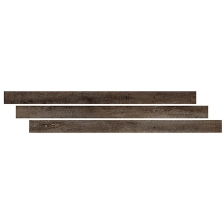 Msi LVT Trim, LVT, Brown, 94 in L, 0.63 in W, Low Gloss ZOR-LVT-TR-0553