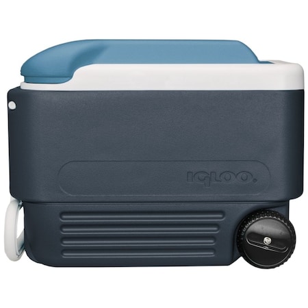 Igloo Roller Cooler MaxCold Blue 40 qt Blue 34814