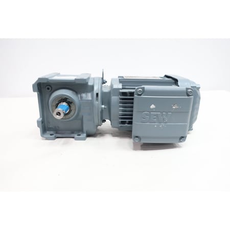 Sew Eurodrive GEARMOTOR 49RPM 1/2HP 330/575V-AC 3PH S37DRN71M4/RI