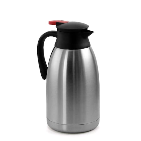 Megachef 2.11 Quart Stainless Steel Thermal Beverage Carafe for Coffee and Tea MG-JSBT020