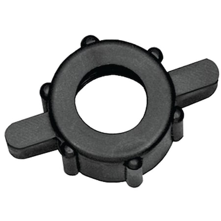 Green Leaf Swivel Nut, Polymer, White 8027 W 4PK