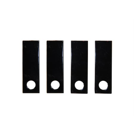 Atlas Automotive Equipment Rotisserie Adapter Mounting Plates 4 Pcs ROTI-MOUNTING-PLATES