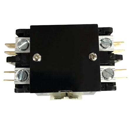 Brah Electric Definite Purpose Contactor, 208/240 V, 2 P, Non-Reversing, 1 Phase, Screw BDP2P20A240V