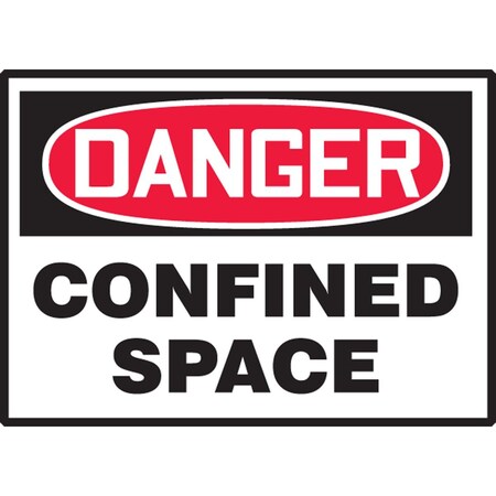 Accuform Danger Safety Label LCSP266XVE