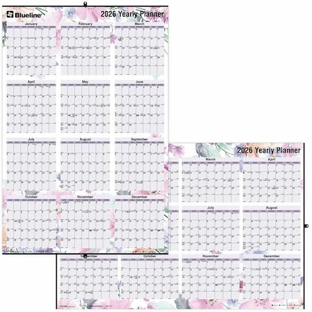 Rediform CALENDAR, WALL, WTRCL, 24X36 C171920