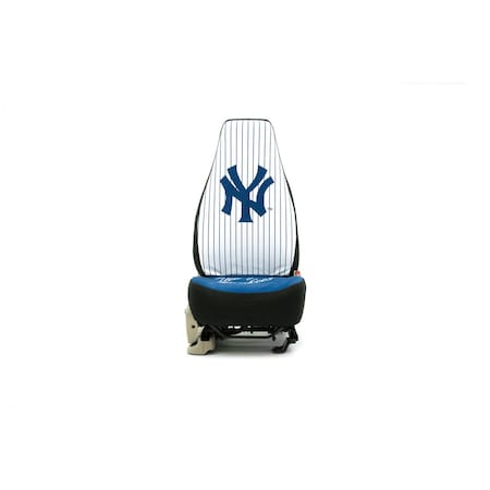 Coverking UNIVERSAL SEAT COVER ULTI-SUEDE WITH NEW YORK YANKEES LOGO HE2UHW