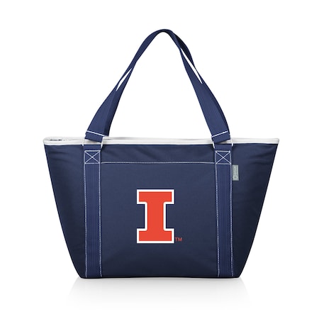Picnic Time Family Of Brands NCAA Illinois Fighting Illini Topanga Tote Cooler Bag - Soft Cooler Bag - Picnic Cooler 619-00-138-214-0