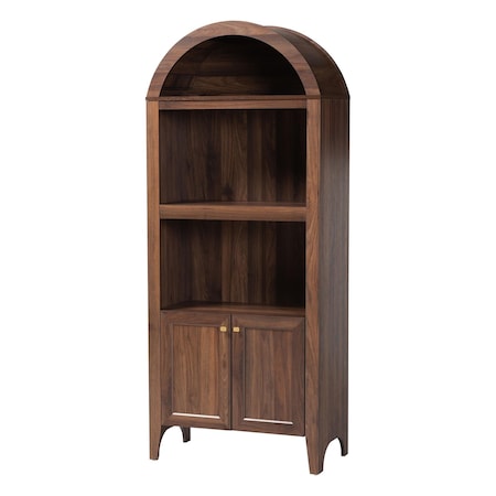 Baxton Studio Hayes Wood Cabinet with Arch Top 268-14659-ZORO