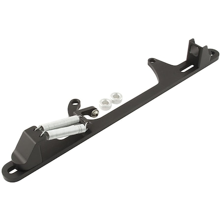 Powerhouse Adjustable Throttle Brackets with Return Springs for 4500 GM Cable, Black PO3616447