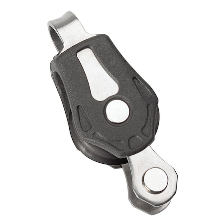 Barton Marine Size 0 20mm Plain Bearing Pulley Block Single Fixed Eye and Becket N00111