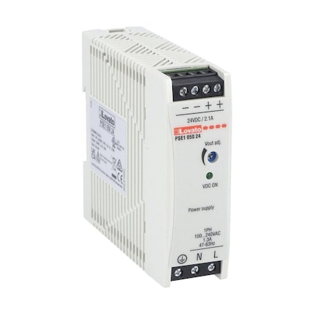 Lovato Din 1Ph Power Supply 50W 100-2 PSE105024