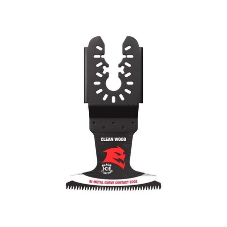 Freud Oscillating Blade 2-1/2in W Bi-Metal Curved Contact Edge Clean Wood DOU250JBW