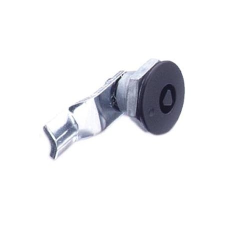 Southco Quarter-Turn Cam Latch, 7 mm Triangle Recess, 14mm .55 in Grip, Sealed Zinc Alloy E5-1-025-081