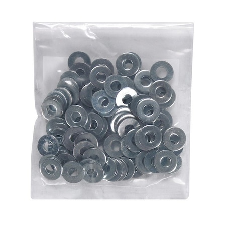 Hillman Zinc-Plated Steel .164 in. SAE Flat Washer, 100PK 280052