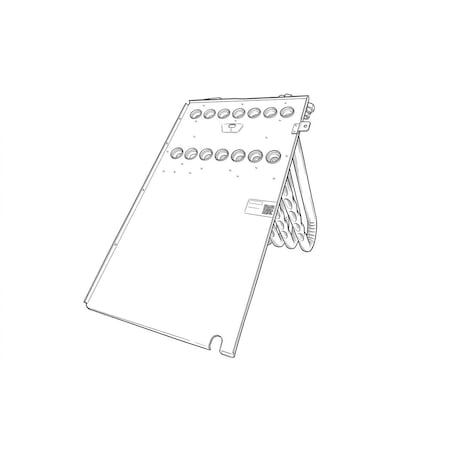 Lennox 7 TUBE HEAT EXCHANGER 12K79