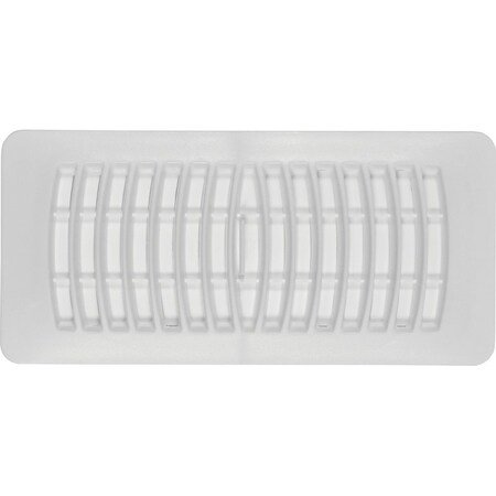 Imperial Mfg Register Floor Wht 2-1/4X12In RG1449