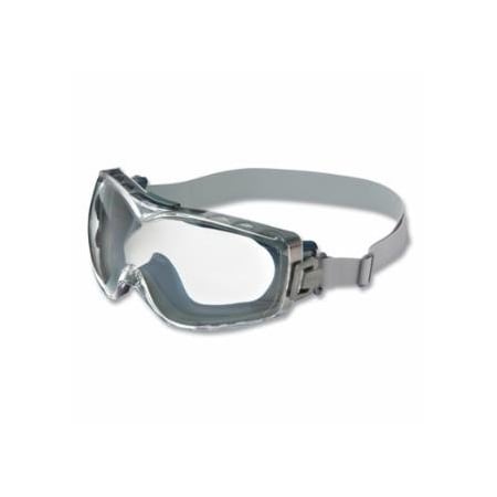 Uvex Stealth OTG Goggle, Clear/Navy, Dura-Streme Coating, Fabric Strap 763-S3970HSF
