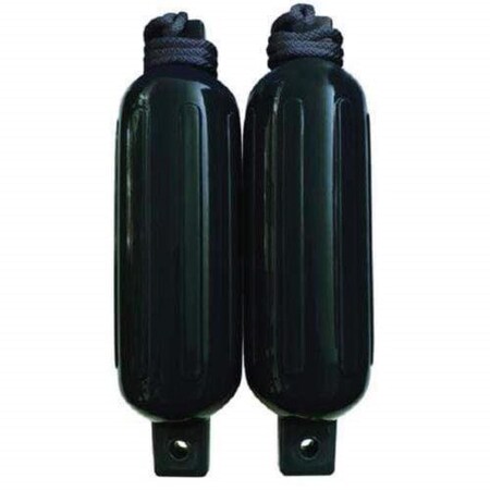 Seachoice Black Vinyl Boat Fender 50-79261