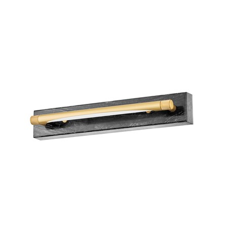 Hudson Valley Lighting Hayden 1 Light Wall Sconce 18 In. Aged Brass 6818-AGB