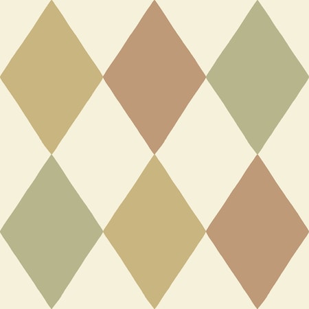 A-Street Prints Kalas Mustard Diamond Wallpaper 4111-63027