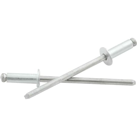 Vortex 1.3 & 1.3-0.25 in. Grip Small Head Aluminum Rivet, Silver, 500PK VO3085803