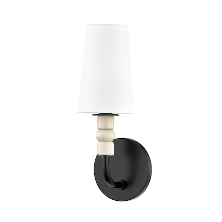 Mitzi Casey 1 Light Wall Sconce 7.25 In. Soft Black H523101-SBK