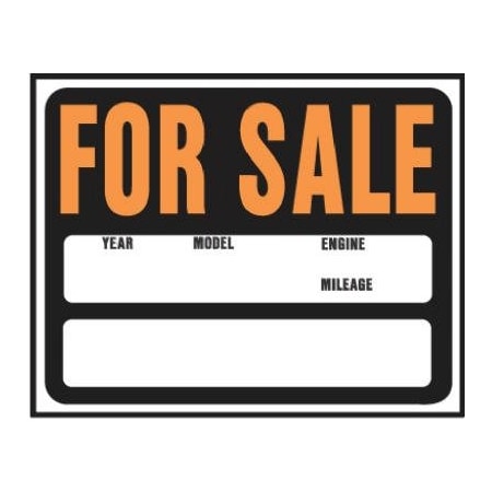 Hillman 15X21Auto For Sale Sign 842172