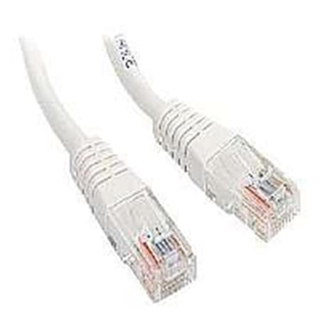Ezgeneration M45PATCH1WH Molded Cat 5E Utp Patch Cable Patch Cable, White EZ795310