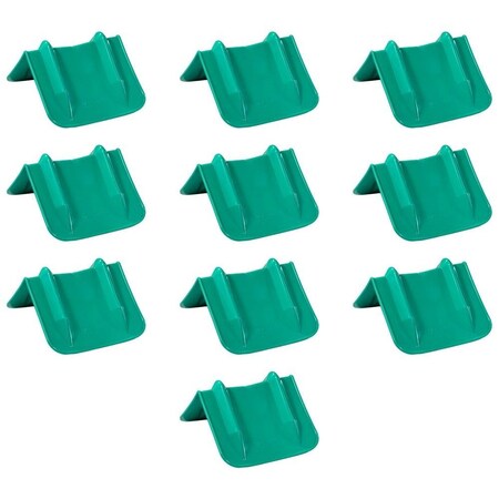 Mytee Products 8inx8inx10in Green Flatbed Corner Protector for Flatbed Trailer Cargo Load, 10PK PCPVB12Gx10