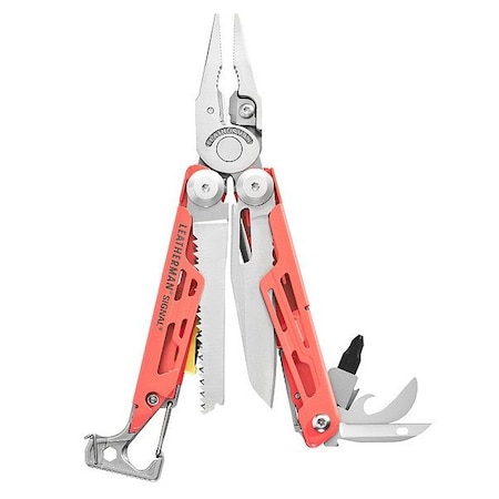 Leatherman Multi Tool Plier, 4 1/2 in L, SS 833182