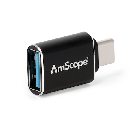 Amscope USB 3.0 Female to USB-C Male Cable Adapter AD-USBC3