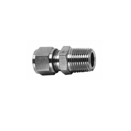 Gyrolok Male Thermocouple Connector: CMT: Fractional: 1/8in x 1/4in, 316 SS Construction 2CMT4316