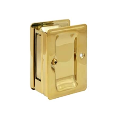 Dendesigns 3.25 x 2.25 in. Passage Heavy Duty Adjustable Pocket Lock, Lifetime DE575215