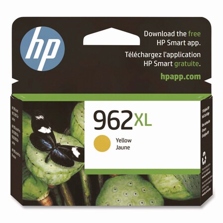 Hp HP 962XL Original High Yield Inkjet Ink Cartridge - Yellow - 1 Each - 1600 Pages 3JA02AN#140