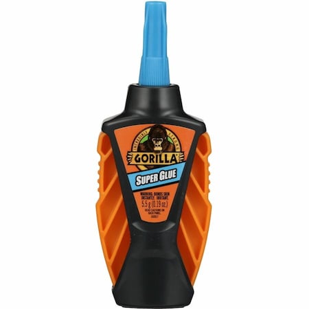 Gorilla Glue Instant Adhesive, Super Glue Micro Precise Series, Clear, 0.52 oz, Tube 6770002