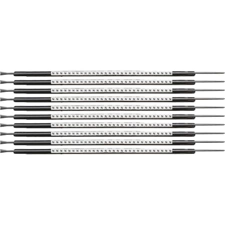 Brady ClipSleeve Wire Markers Size 05 Nylon 22 AWG - 20 AWG, N Pack of 300 Each, 300PK SCN05-N