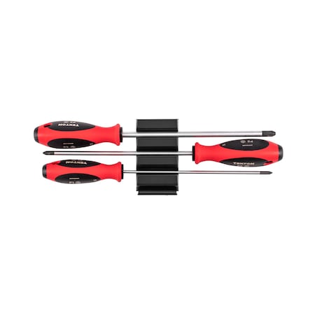 Tekton Phillips Screwdriver Set with Modular Organizers, 8 IN Shanks, 3-Piece, #1-#3 DWP90101